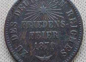 WIĘLKIE KSIĘSTWO BADENI-1 KRAJCAR-1871 r-CU