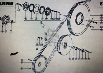 00 0749 818 0/Claas sprzęgło przeciąźeniowe/Lexion 580 630-620 670-640 750…