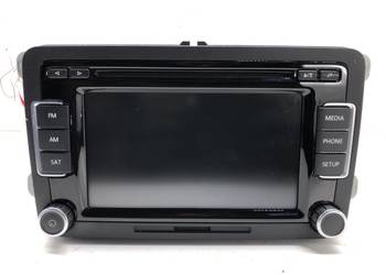 RADIO VW CC B7 1K0035180AE 11-16 ODTWARZACZ MULTIMEDIA, STEREO
