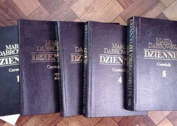 Maria Dąbrowska Dzienniki 5 tomów, nowe