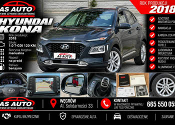 Hyundai Kona 1.0 T-GDI 120KM Executive/Kamera/Led/Android/Serwis/Alu/Navi/…
