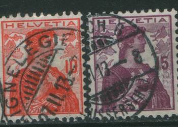 Zn. Szwajcaria Mi 114, 6  kas 1909