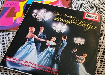 Johann Strauss Walce - Król Walca - dwie płyty winylowe w jednej cenie
