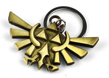 Triforce Crest | 12 cm | Metal | Brelok | Zelda