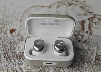 Słuchawki dokanałowe Sennheiser Momentum 4 TWS aptx lossless białe