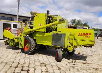 Kombajn zbożowy Claas Compact 30 sprowadzony heder 2,40 Consul 20,25 corsar