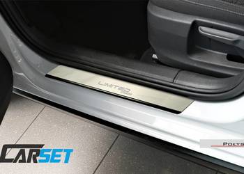 Peugeot 107 nakładki progowe listwy ochronne progi stalowe q