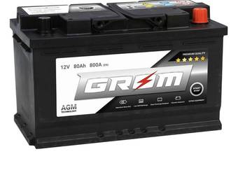 Grom Agm 80Ah na gwarancji