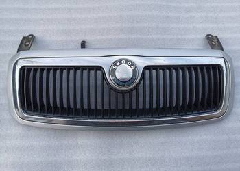 Atrapa Grill Kratka Skoda Fabia I 6Y0853668 9102 Srebrna