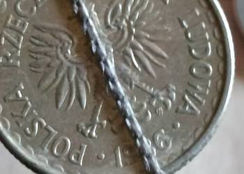 Sprzedam monete 1 zloty 1986 r mala skretka