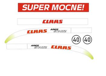 Naklejki Claas Ares 617 ATZ i inne modele super mocne zamienniki