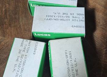 Przełączniki e type S2/V12XJ661 produkcji angleskiej