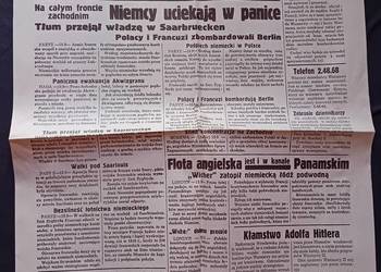 Kurjer Codzienny. Poniedziałek, 19 września 1939r. Nr 258 A. REPRINT.