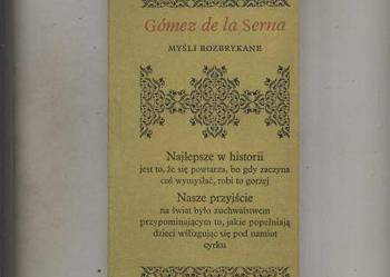 Myśli rozbrykane - Gomez de la Serna