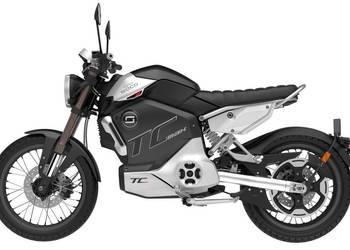 Motocykl elektryczny Super Soco TC PRO 125ccm srebrny RATY FV/Paragon