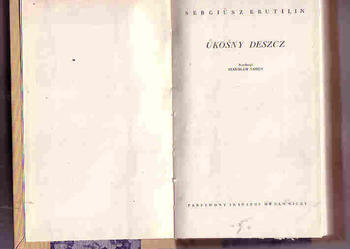 (3755) UKOŚNY DESZCZ – SERGIUSZ KRUTILIN
