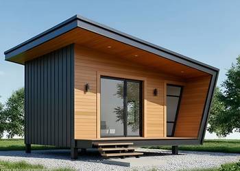 Nowoczesny Domek Letniskowy 6x3,5 m