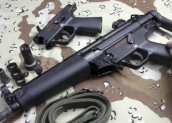 Łoże chwyt front hk mp5 navy GBB AEG palna Cyma Umarex VFC WE Bolt ASG