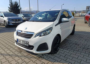Peugeot 108 1.0 VTI 69KM, serwisowany ASO, faktura vat-marża
