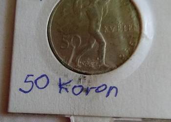 Moneta srebrna 50 koron