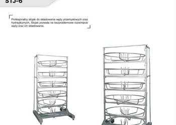 Profesjonalny Stojak Do Składowania Węży HYDFLEX STJ-6 Hose Rack