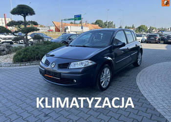 Renault Megane lift, klimatyzacja, el. szyby, wspomaganie, alu, bardzo eko…