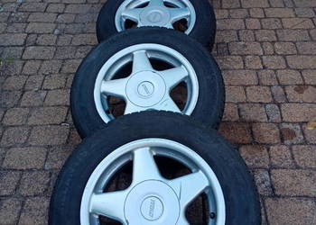 Felgi aluminiowe 14" TITAN + opony letnie Barum Brillantis185/65 R14