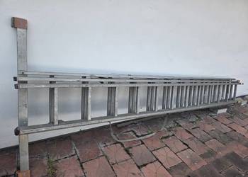 Drabina aluminiowa 3 częściowa 10,5 m