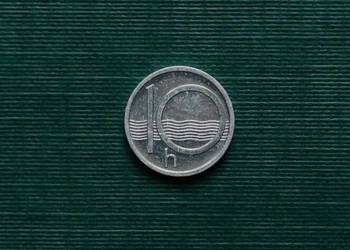 CZECHY - 10 halerzy, 1993r Znak mennicy „HM”