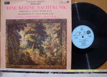 Klasyka  ;W.A.MOZART--EINE KLEINE NACHTMUSIC--3 LP.