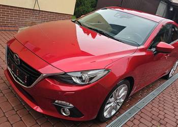 Mazda 3 III 2.0 165KM 2014r Rej 2015r z Niemiec Opłacona BDB Sanok
