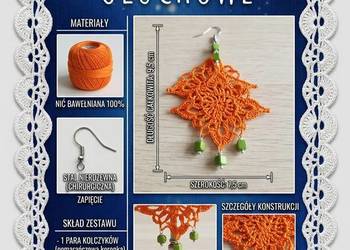 Pomarańczki na wiosnę czyli kolczyki