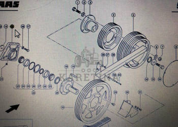CLAAS 00 0644 967 1/Claas obudowa/Claas Lexion 580 750-730 760 480 600