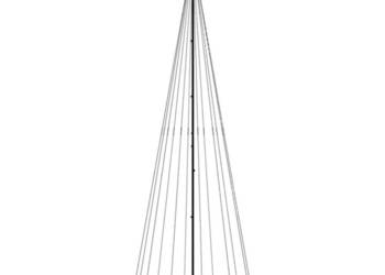 vidaXL Choinka stożkowa, 732 zimne białe LED, 160x500 cm(SKU:343495)