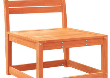 Sofa ogrodowa woskowy brąz lite drewno sosnowe WM-844671