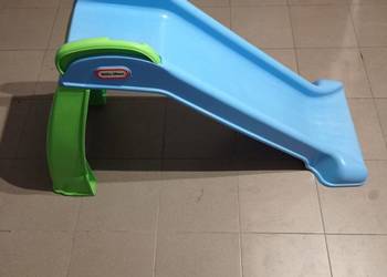 Zjeżdżalnia wolnostojąca LITTLE TIKES SLIDE NIEBIESKO-ZIELONA 95CM JAK NOWA