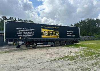 Naczepa Wielton NS34K mulda firanka