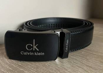 Skórzany Pasek do Spodni Calvin Klein