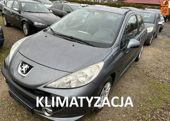 Peugeot 207 Oszczędna benzyna, klimatyzacja, isofix, niski przebieg, impor…