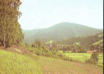 Kart. z pozdr. z Brennej  1985