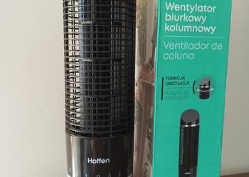 Wentylator kolumnowy, biurkowy  HOFFEN 40 W jak nowy