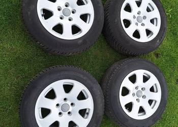 Felgi aluminiowe audi 15 z oponami 195/65 r15