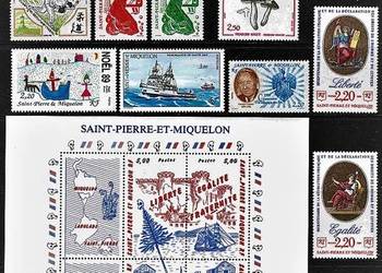 ST.PIERRE & MIQUELON 1989-1990 -1991 MNH**
