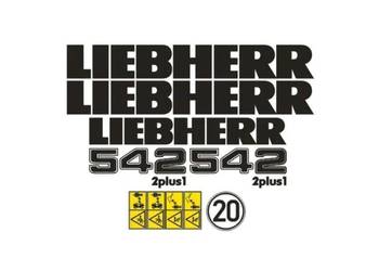 Naklejki oklejenie naklejka - LIEBHERR 542 2plus1 Zamiennik