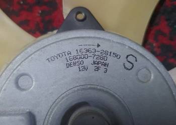 Wentylator chłodnicy Toyota Corolla, Yaris D4D 1.4D 16363-28150