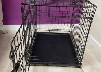 Nowa klatka metalowa dla psa/kota – Solidna i składana