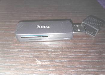Uniwersalny czytnik kart pamięci Hoco HB45 ze złączem USB 2.0 lub USB 3.0