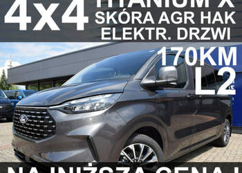 Ford Tourneo Custom 4x4 L2 Titanium X Kamera 360 Elektr. Drzwi Niska Cena …