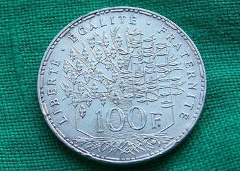 Francja 100 franków 1983 Ag