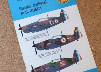 [W] Samolot myśliwski M.S.-406C1. Nieradko TBiU